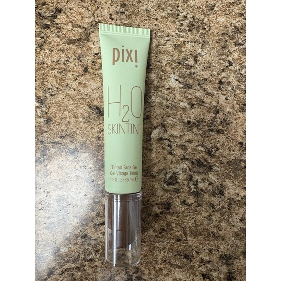 PIXI by Petra H2O Skintint Foundation Tinted Face Gel Cocoa 1.2 fl Oz NEW - Picture 1 of 3